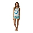 thumbnail image 1 of Pokemon Snorlax Napping Women's 2-Pack Racer Tank & Dolphin Shorts Sleep Set, 1 of 7