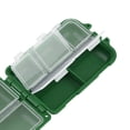 thumbnail image 4 of Agiferg Leurre de Pêche Appât Attirail Boîte de Rangement Imperméable Étui avec 10 Compartiments, 4 of 4
