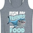 thumbnail image 3 of Fish Are Friends - Women's Racerback Tank Top, 3 of 5