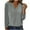 Summer Tops Gray, variant on Womens Knitted Fall Clothes, Long Sleeve Pullover for Women Spring Casual Loose Fit Solid Color V Neck Sweaters