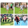 thumbnail image 1 of serony 10Pc Kindergarten Teaching Aid Sport Hopscotch Jump Rings Sport Toy Hopscotch Fun Game Toys Hopscotch Grid Jump Jumping Ring 28cm, 1 of 9
