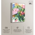 thumbnail image 2 of Blissful Beauty Canvas New Floral Wall Art by Art Remedy, Silver Frame, 30" x 45", 2 of 7
