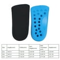 thumbnail image 4 of Espíritu Fe 1 Par PU 2-4 CM COMODO DEPORTES AUNTO DE MEDIOS ALGUAS COJÍN PARA EL PASTEL PLANTILLAS PARA ZAPATOS QUE AUMENTAN LA ALTURO APLICABLE PARA CAMINAR, 4 of 7