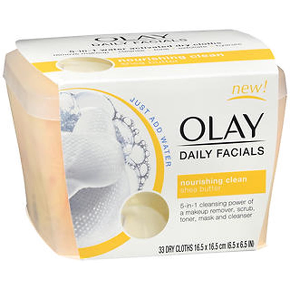 Olay Daily Facials Nourishing Clean Cleansing Cloths 33 Ct Tub olay-daily-facials-nourishing-clean-cleansing-cloths-33-ct-tub