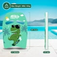 thumbnail image 5 of MoKo Swimming Kickboard for Kids, Children Pool Training Swimming Aid for Beginner Swimmers, Green Dinosaur, 5 of 6