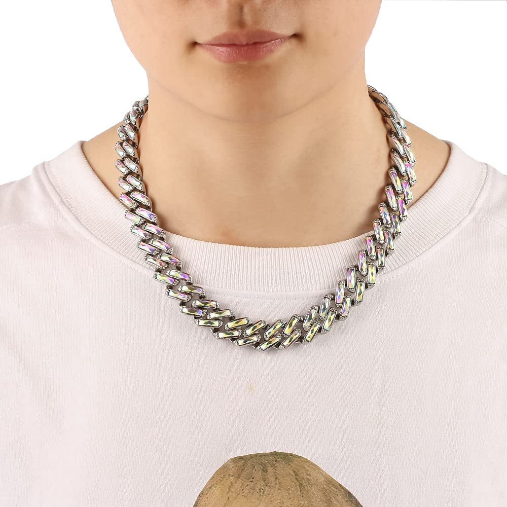 Iced Out Cuban Chain Necklace - Miami 