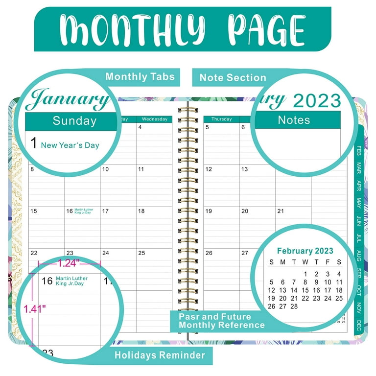 Bookmark Planner Stencil for Life Planners, Calendars, Notebooks, Agendas  and More