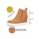 thumbnail image 2 of Women's Wedge Sneakers Hidden Heel Platform Wedge Booties Hidden Wedgie Sneakers, 2 of 5