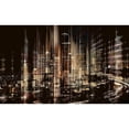 thumbnail image 3 of Bolokofsky, Ronald 14x10 Black Modern Framed Museum Art Print Titled - Midnight Skyline, 3 of 5
