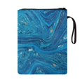 thumbnail image 2 of HELLHERO Washable Polyester Book Organzoer Holder Book Organizer Bag Lightweight Book Cover Carrying Case with Handle for Classmate Book Club Gifts, 2 of 8
