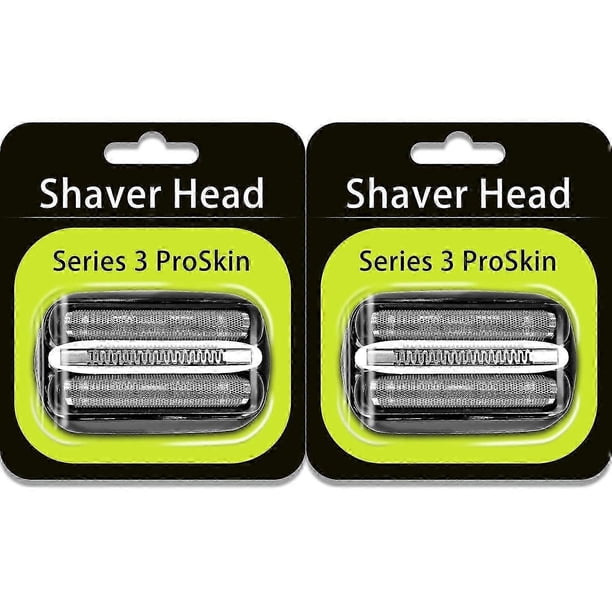 32B Braun Series 3 replacement shaving heads, Braun S3 shaving heads (2 pieces)