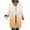 Yellow, variant on FDGIU Women's 2025 Long Hoodies - Full Zip Tunic Sweatshirt with Pockets, Trendy Fall Casual Outerwear, Open Front Cardigan Style