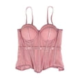 thumbnail image 5 of Warop Women's Fashion Boned Corset Top, Waist Shaping Slimming with Mesh Straps and Built-in Bra Pads, Shapewear for Outerwear and Daily Use, 5 of 9