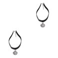 thumbnail image 1 of Wweixi Déclaration avec Pendentif Médaillon Exquis Colliers Choker Léger Argent 2Set, 1 of 6