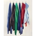thumbnail image 4 of Hanes ComfortBlend EcoSmart Chandail à Capuchon à Fermeture Éclair Complète pour Hommes, 2TG, Rouge Profond, 4 of 4