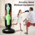 thumbnail image 7 of Aystkniet Inflatable Punching Bag for Kids and Adults - 63" High Boxing Blow Up Training Bag with Stand - Strong Kid Bop Bag for Kickboxing Practice - Activities Gift for Kids, Men, Women, boy, Girl, 7 of 7