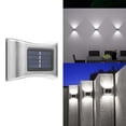 thumbnail image 1 of Fiudx Lámpara Solar de Jardín, Moderna Lámpara de Pared Impermeable, Iluminación Suave y Artística, Fácil Instalación, Ideal para Patios, Porches, Balcones y Espacios Exteriores Elegantes., 1 of 6