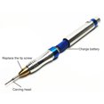 thumbnail image 2 of 60pcs Engraving Tool Kit Multi-Functional Electric Micro Engraver Pen Portable Mini DIY Vibro Engraving Tool for Jewelry Glass Wood Metal Ceramic, 2 of 7