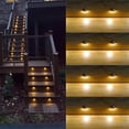 thumbnail image 5 of Low Voltage LED Deck Lights, 2.5W Landscape Step Stair Railing Light IP67 Waterproof, Outdoor Accent Lighting Garden Post Fence Light, 5 of 5