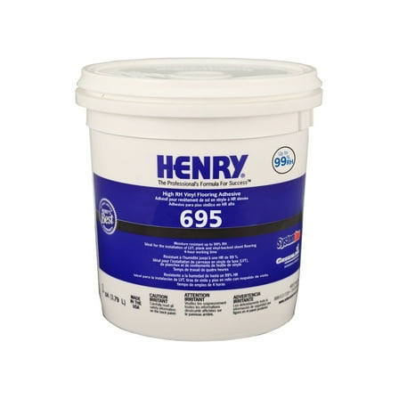 Henry 695 High RH Vinyl Floor Adhesive, 1 Gal. 32079