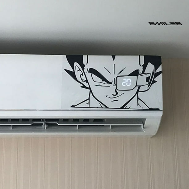 Calcomanía De Dibujos Animados Vegeta Dragon Ball Aire Acondicionado De Interior Autoadhesivo