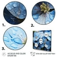 thumbnail image 3 of Designart "Celestial Petals Blue Hydrangea" Floral Wall Art Print, 3 of 5