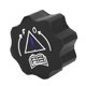 thumbnail image 1 of Cubierta de la tapa de llenado de combustible, tapa de la tapa del tanque de combustible del automóvil Tapa de sellado a prueba de polvo Tapa del tanque de combustible automático Sello de la tapa del, 1 of 5