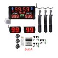 thumbnail image 1 of LED Scoreboard With Synchronized Countdown Timer And Easy-to-use Control Modes For Basketball Court, Point Tracker ,Easy to Use, 1 of 7