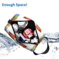 thumbnail image 4 of Uemuo LGBT Gnomes Pattern Portable Toiletry Bags with Handle, Waterproof travel Make up Bags for Women, Large Capacity Travel Cosmetic Bags, 4 of 9