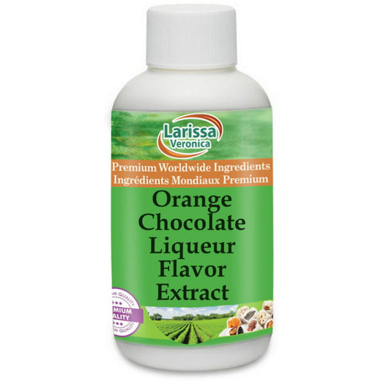 Larissa Veronica Orange Chocolate Liqueur Flavor Extract, (Orange