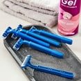 thumbnail image 2 of Equate 2 Blade Disposable Razors with Pivoting Head (12 Count), Compare to Gillette® Sensor®2, 2 of 8