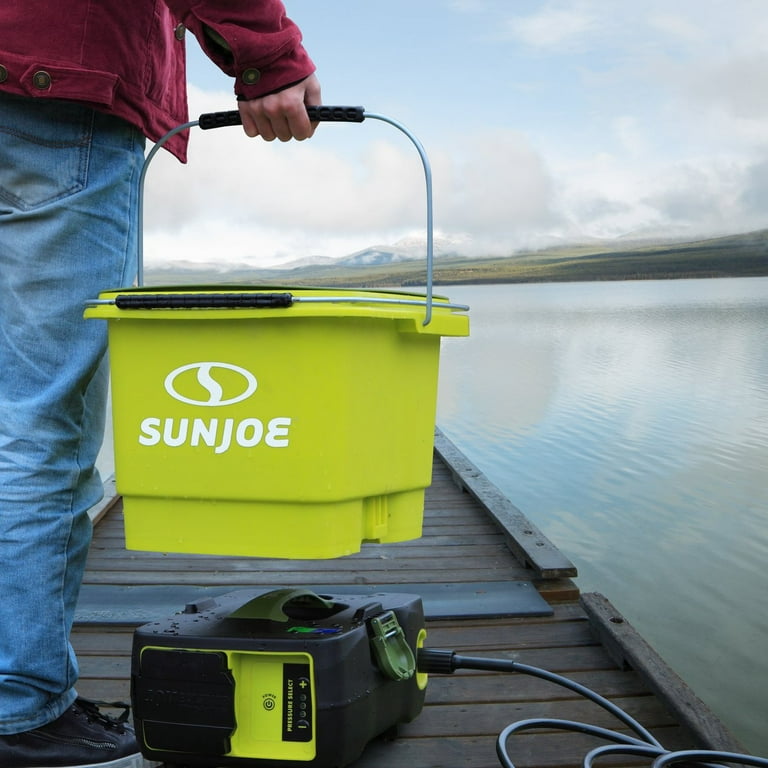 Restored Sun Joe SPX6001C XR RM 40V Cordless Pressure Washer 5.0 Ah Battery 5.3 Gal Bucket Refurbished Walmart