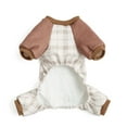 thumbnail image 3 of Koolaburra by UGG Xander Plaid Fleece Pet Pajamas Color: Willow Size: X LARGE, 3 of 4