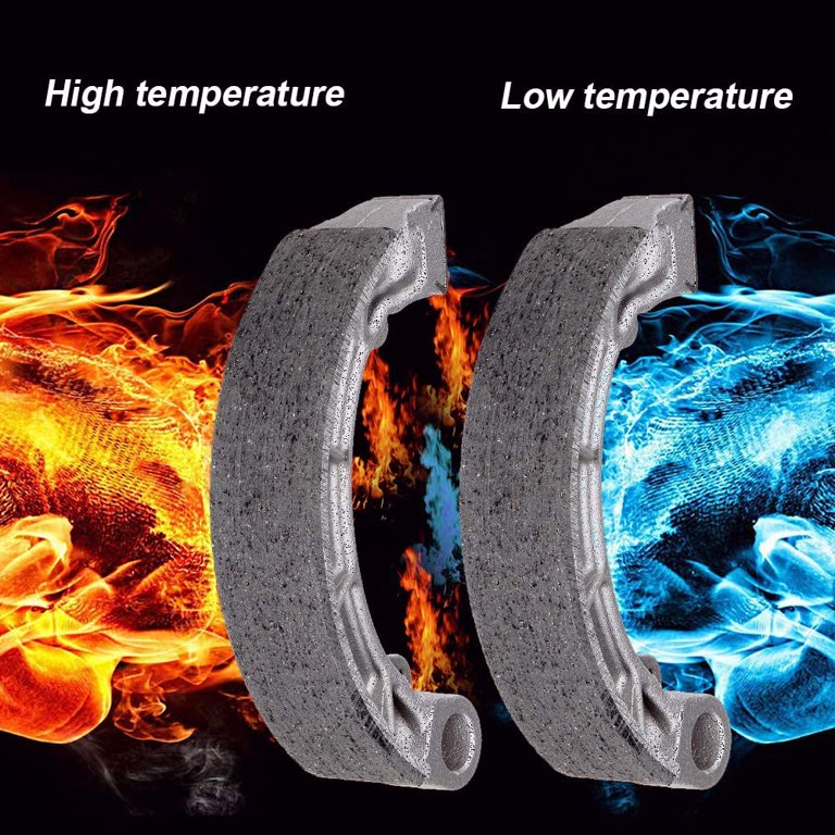 SCITOO Brake Shoes Fit for Kawasaki Bayou 220 KLF2A 1989 1990 1991