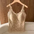 thumbnail image 3 of breaise Women's Lace Cami Crop Top Trendy Sleeveless Camisole Bralette Shirt Slim Fit V Neck Going Out Tank Tops, 3 of 5