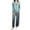 Grey, variant on MEICHEN Pajamas for Women Set Satin Pajama Set for Women Button Down Long Sleeve Sleepwear Sets Nightwear 2 Piece Women's Sleepwear