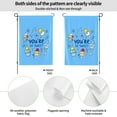 thumbnail image 2 of Easygdp You are so Sweet Garden Flag Yard Flag Welcome Flag, Double-Sided, Weather Resistant for Outdoor Decor - 28"x40", 2 of 9