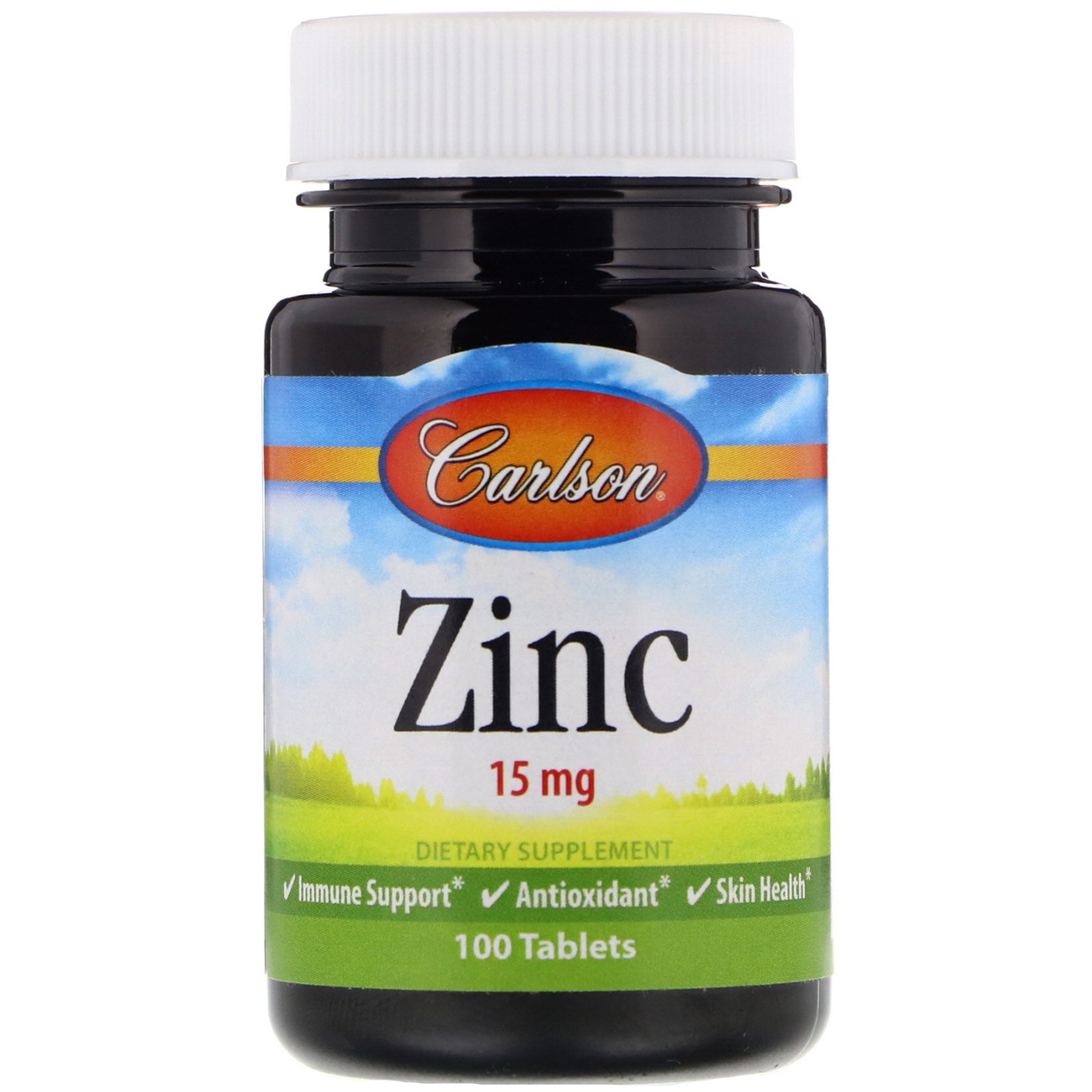 Carlson Labs Zinc 15 mg. 100 Tablets