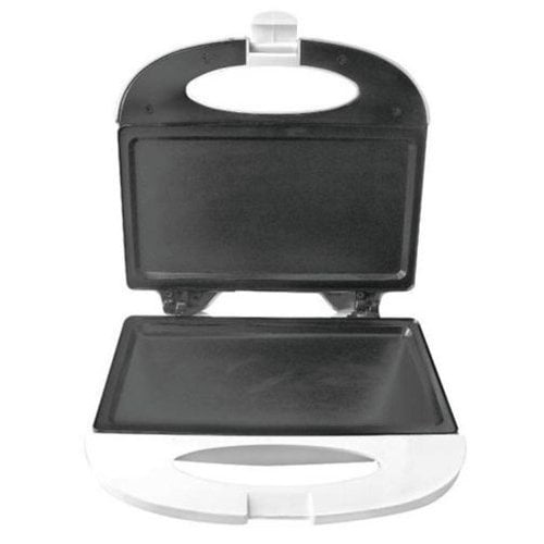 Bene Casa flat grill sandwich maker, white, cool touch sandwich maker