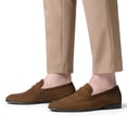 thumbnail image 5 of Bruno Marc Men's Classic Penny Loafers Leather Dress Shoes Comfort Lightweight Slip-on Shoe, 5 of 7
