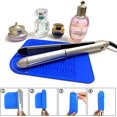 thumbnail image 5 of Foldable Heat Resistant Silicone Mat Salon Hairdressing Mat Non-Slip Silicone Insulation Pad for Hair Straightener for All Hair Straighteners Tools Blue and Red 2 Pieces, 5 of 5