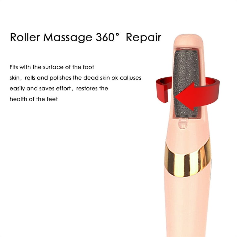 Electric Callus Remover for Feet Rechargeable Portable Electronic Foot File Pedicure Tools Professional Pedicure Kit Foot Scrubber for Dead Hard
