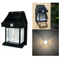 thumbnail image 2 of Uanit Outdoor Solar Wall Light Waterproof Tungsten Induction Garden Wireless Dusk to Dawn Motion Sensor Led Sconce Ip65 Water Proof Security Exterior Mount Lighting for Patio Yard, 2 of 8
