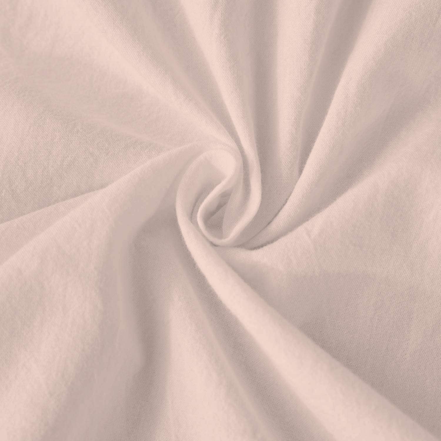 Duvet Cover Set with Zipper Closure 3-Piece Duvet Cover Set, King/California King (94''x104'') Size with Corner Ties,100% Egyptian Cotton 800 Thread Count, Ultra Soft and Easy Care- (Blush Solid)