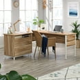 thumbnail image 2 of Sauder Portage Park L-Shape Desk, Kiln Acacia Finish, 2 of 12