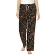 thumbnail image 2 of Kdxio Women's Comfy Stretch FloralPrint Drawstring Pajama Pants-X-Large, 2 of 9