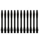 thumbnail image 1 of Yuarrent Juego de 12 piezas de ejes de dardos de 50mm de aleación de aluminio, barra de barra deportiva para lanzar, práctica de tiro y tiro con Negro, 1 of 6