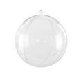 thumbnail image 3 of Christmas Decorations Transparent Can Open Christmas Clear Ornament Stained Glass Hummingbird Ornament Table Decorations for Party Hanging on Rope Garland Clips for Stairs Easter Garland with Eggs, 3 of 4