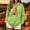 Green, variant on Ynynloco Women's Halloween Graphic Ghost Hooded Sweatshirt Fall Long Sleeve Pullover Casual Tops with Pocket