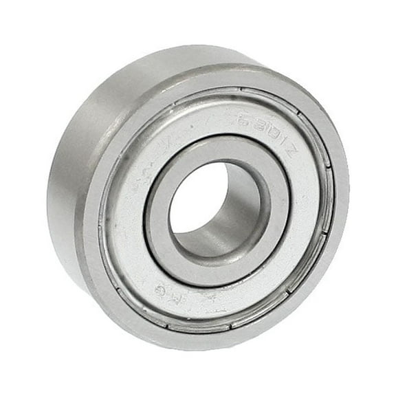 Unique Bargains 12mm/37m/12mm Double Shielded Deep Groove Ball Bearing 6301Z